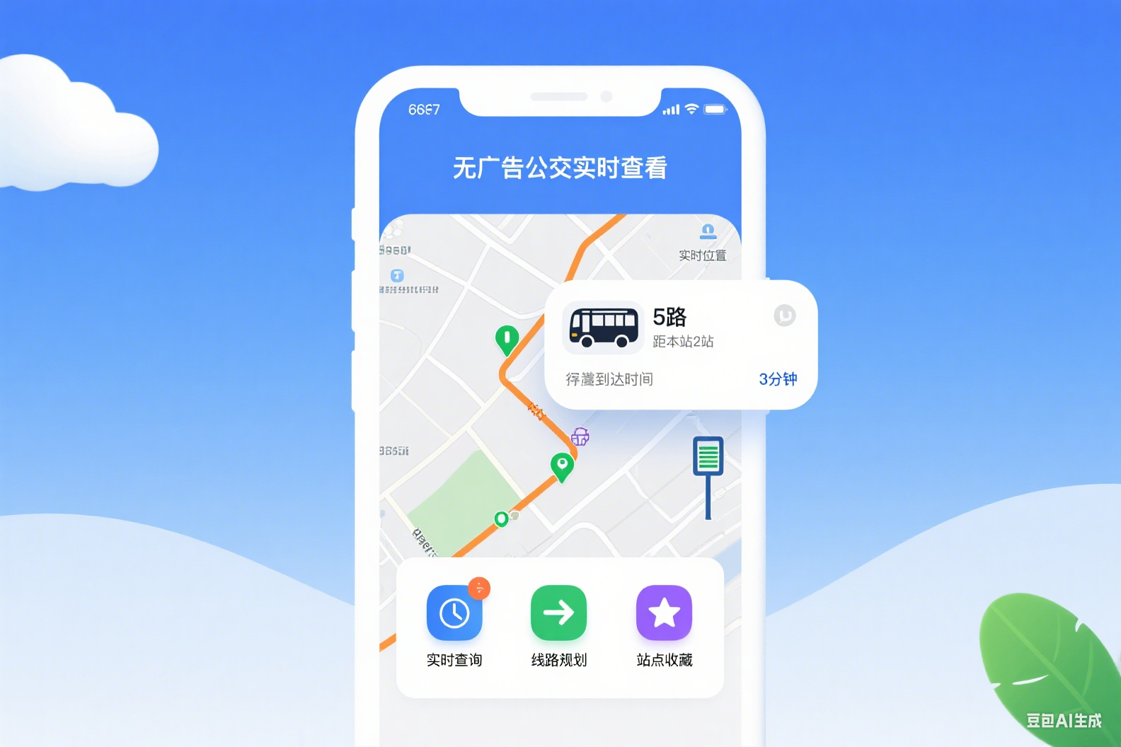 无广公交神器，精准出行不是梦！