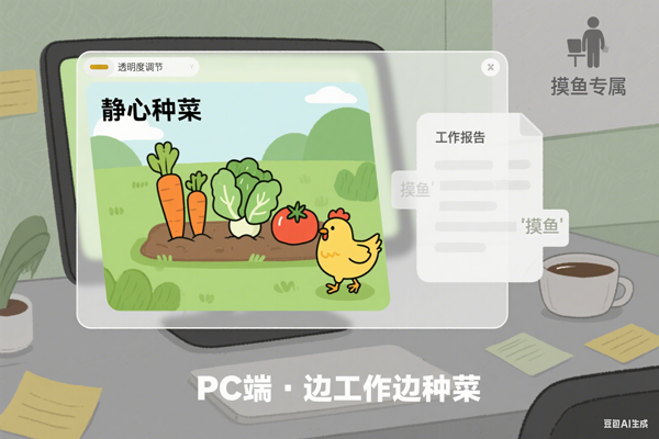 摸鱼专属—— 静心种菜（PC 端）