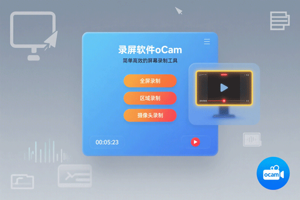免费录屏神器 oCam，用过就爱上！