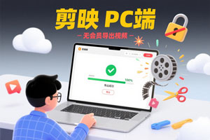 剪映出 Bug？轻松免会员导出视频！