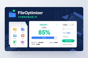 FileOptimizer：文件瘦身批量压缩新选择
