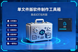 单文件版软件制作工具箱：集成式打包利器